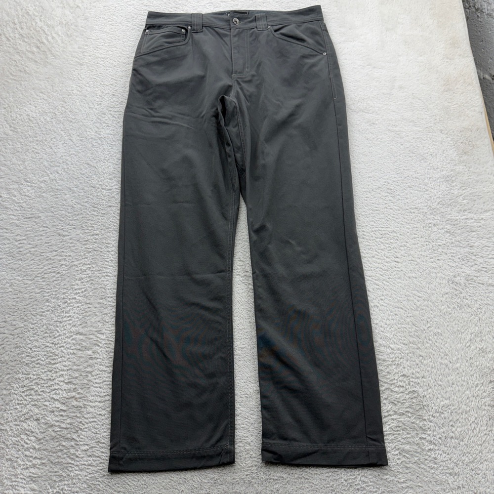 Marmot Mens Hiking Pants 32 Short Charcoal Gray Nylon SCC-241 Straight Leg